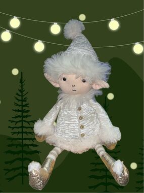 Retired Jellycat London Snowflake Elf  Size Medium